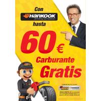 Promoción Hankook hasta 60€ BONO COMBUSTIBLE